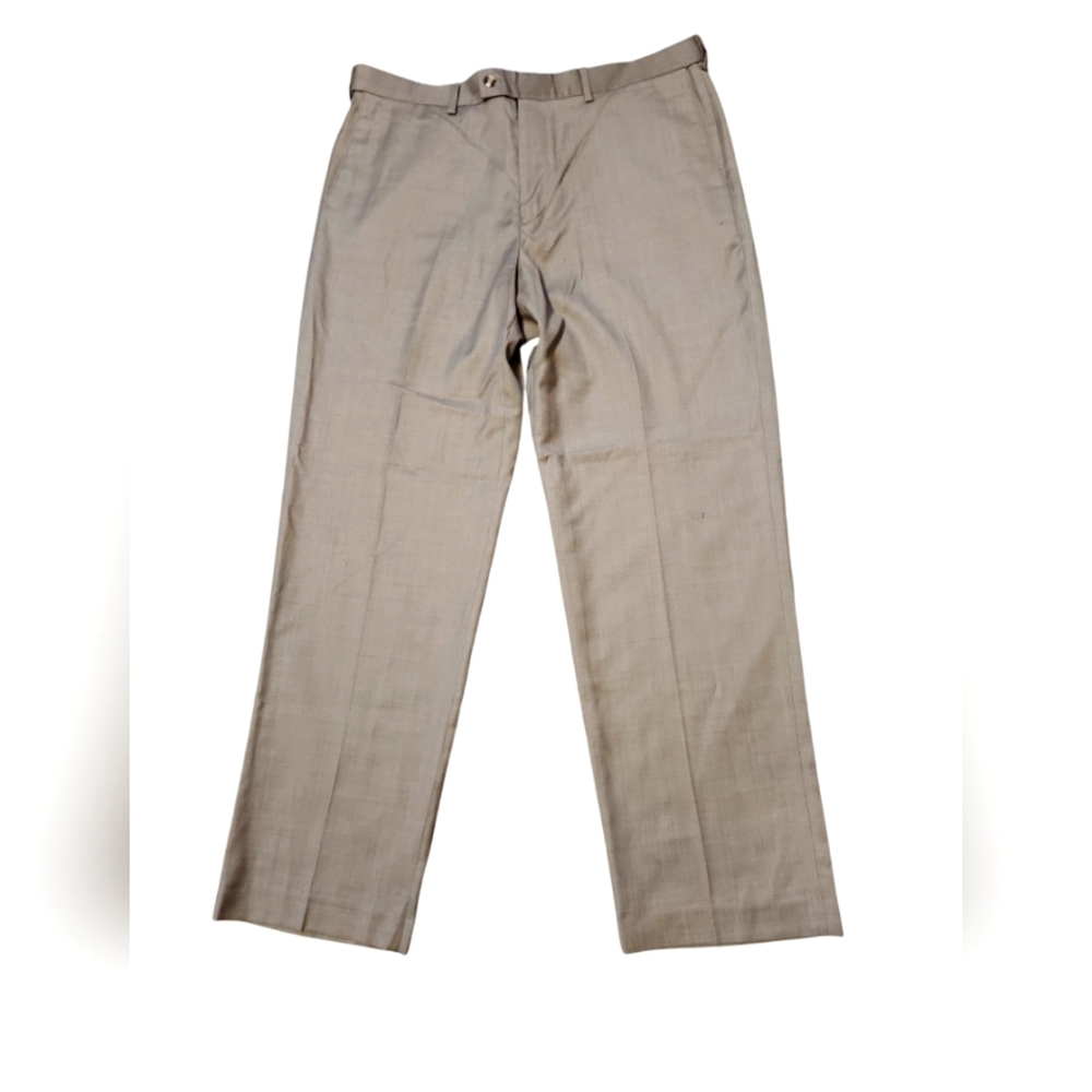 Croft & Barrow Men's Brown Dress Pants Size 36 x 32